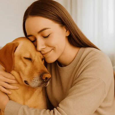 dog and its owner